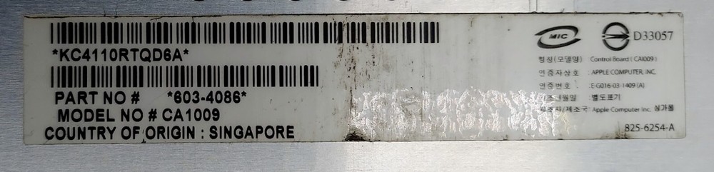 LOT OF 2 Apple Xserve CA1009 RAID Controller Module 603-4086