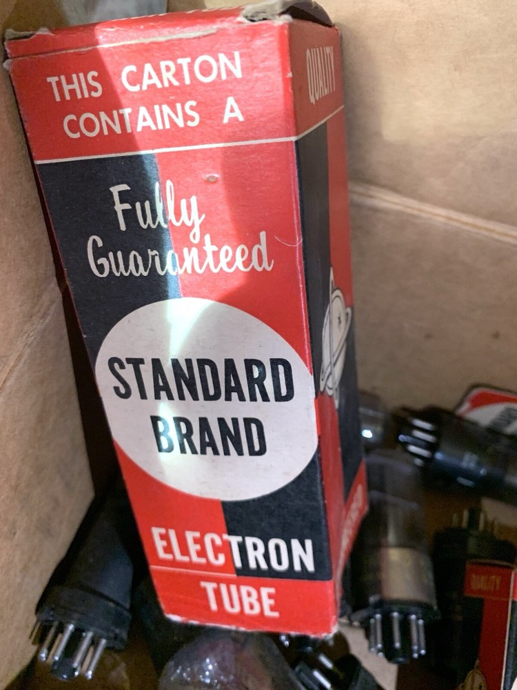 17 Pc LOT Electron Tubes NIB & unboxed Untested Vintage Radiotron