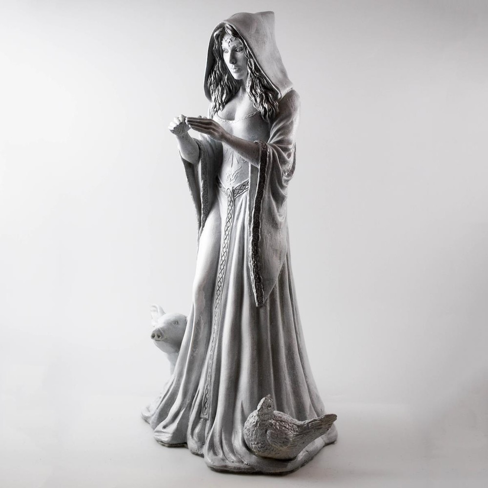Cerridwen - Hand cast statue