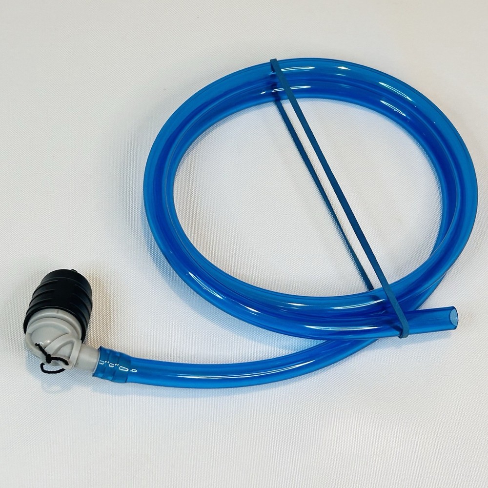 Hydration Pack Replacement Bite Valve Nozzle w/Tube & Cap On/Off for Camelback