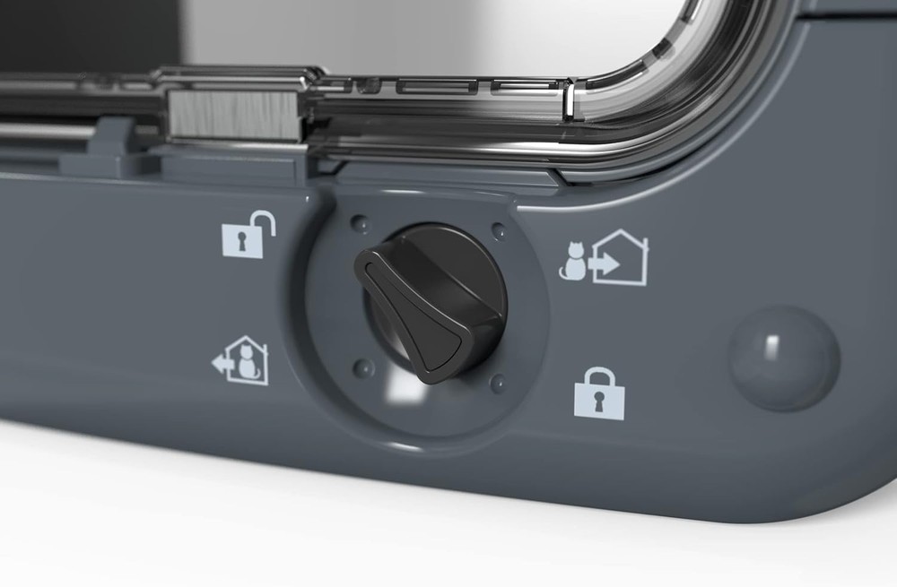Microchip Activated Cat Flap 360 - and AVID Compatible, for Small to Medium ...