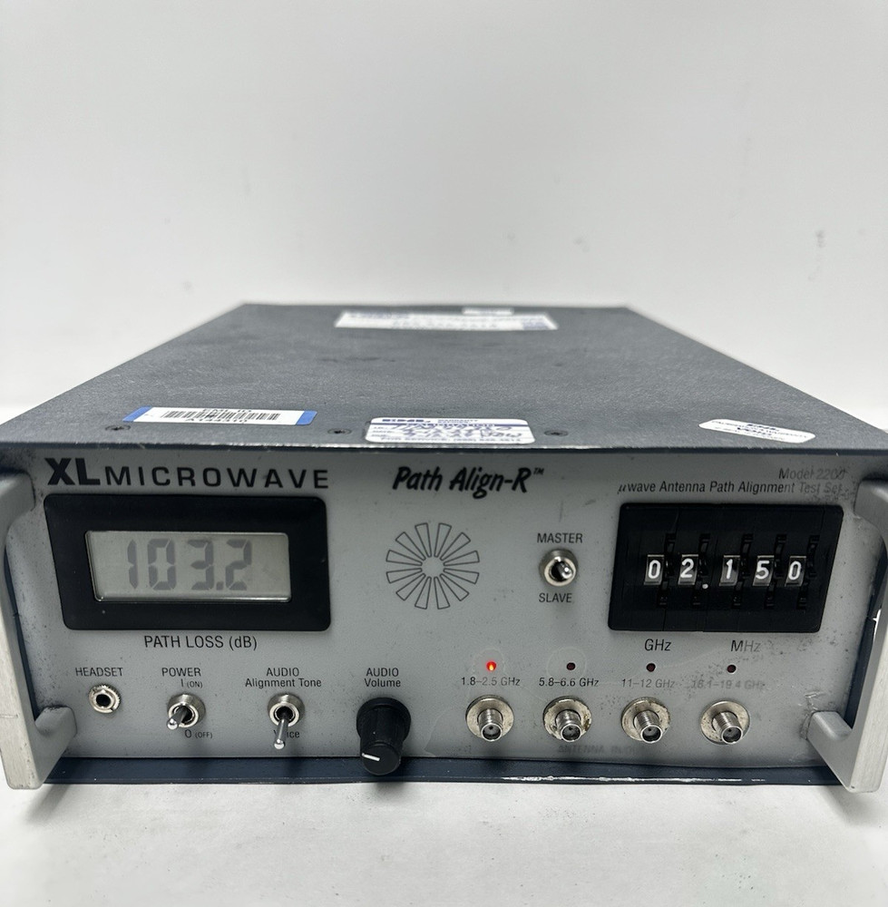 XL Microwave Path Align-R - Model: 2200 uwave Antenna Path Alignment Test Set