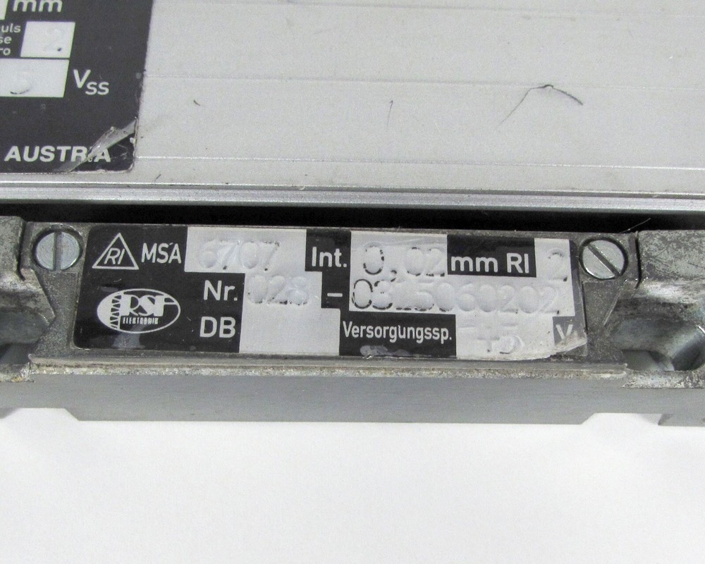 RSF Elektronik A-5121 Tarsdorf 93 linear Scale/Linear Encoder