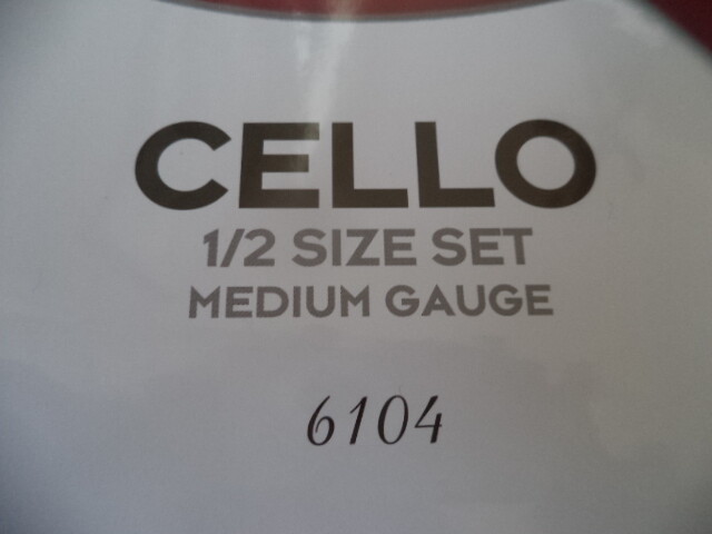Red Label 6104 Super Sensitive Cello String