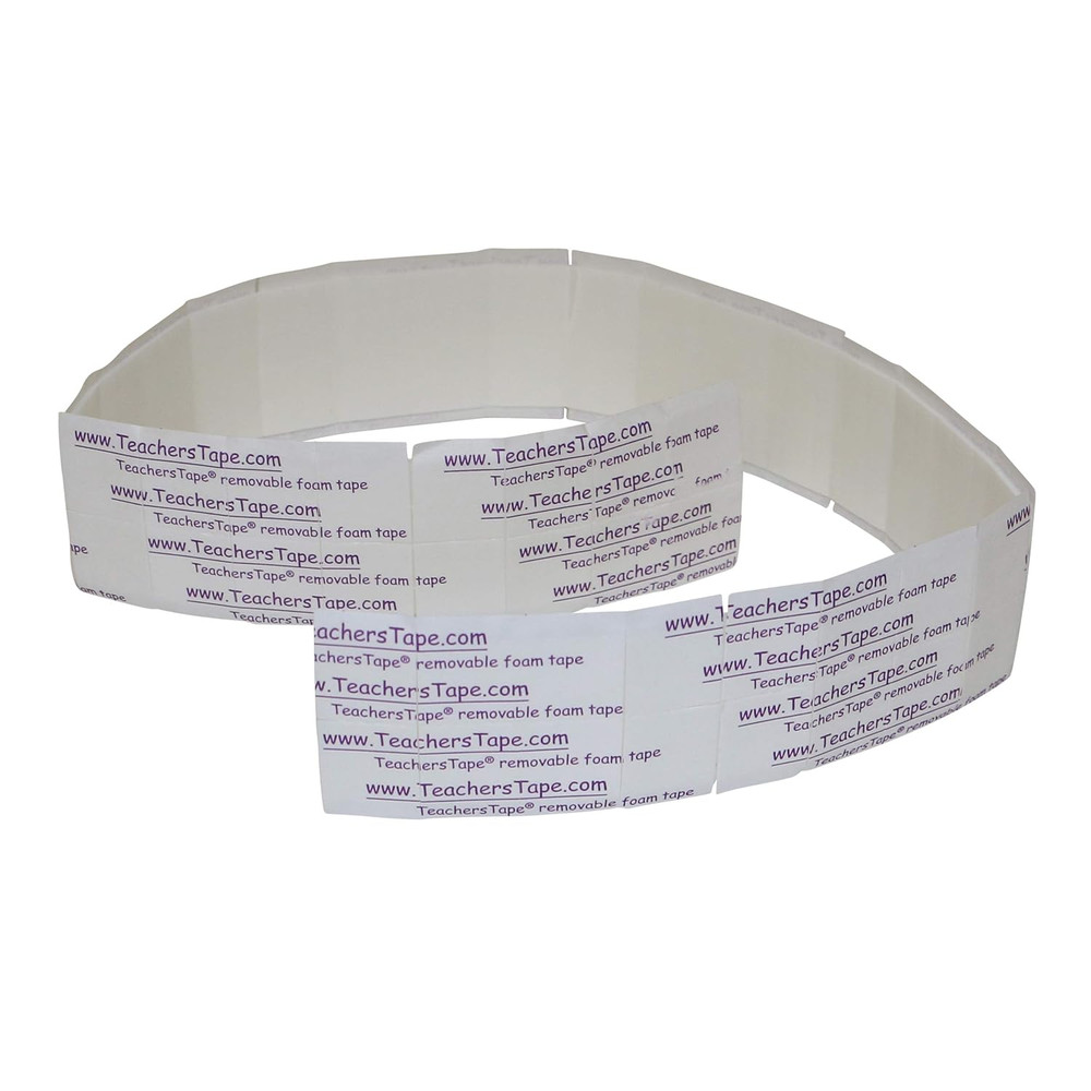 Teachers Tape™ Bulk Pack (2000 Pieces per Roll), Double-Sided Removable Foam ...