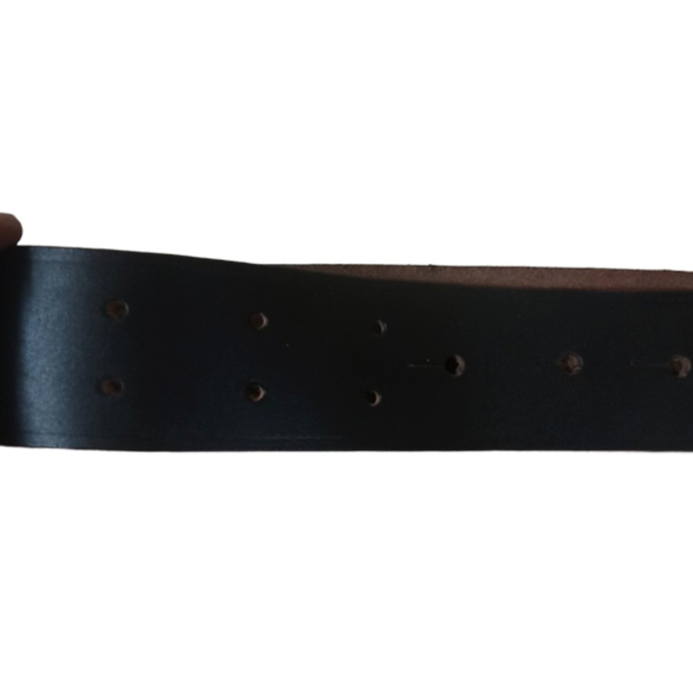 Sam Browne Belt with Ammo Pouch & Shoulder Strap Dark Brown Repro Size 80CM E868