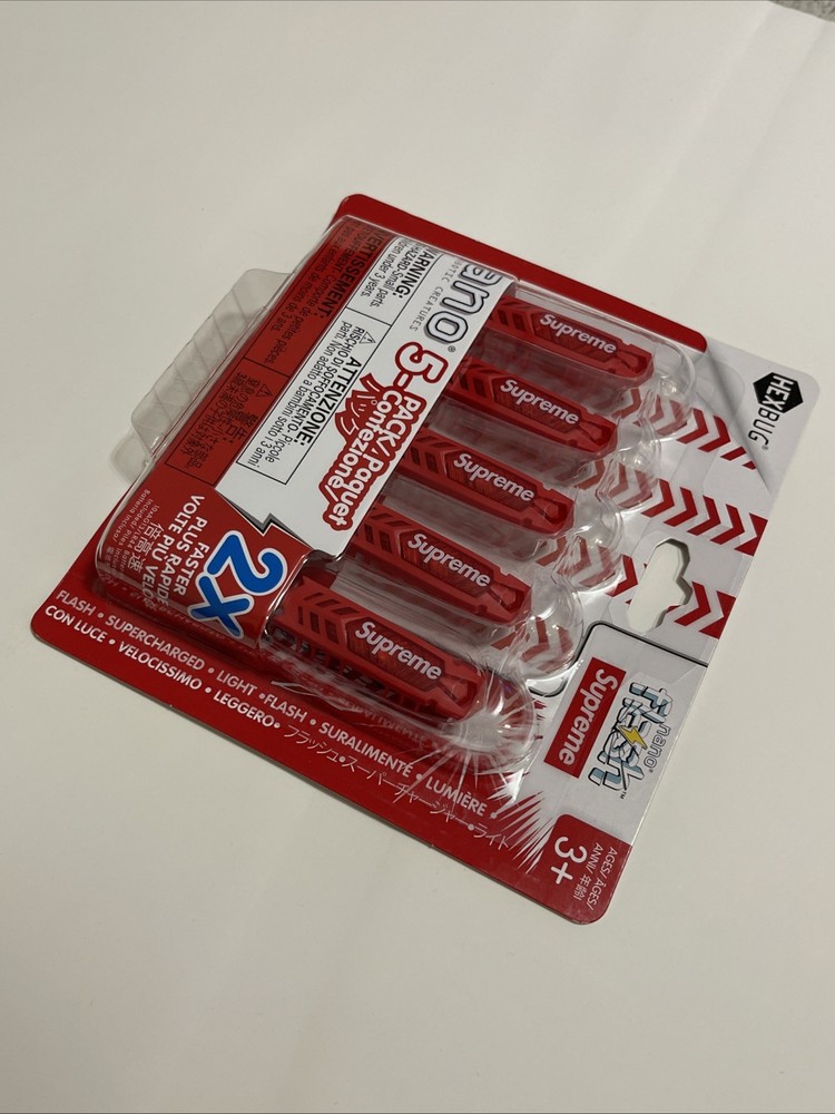 Supreme Hexbug Nano Flash 5 Pack- Red Limited Edition