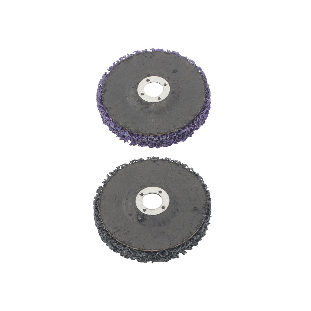 12Pack (6 Purple & 6 Black) 4" Paint Stripping Disc Set Efficient Rust Removal
