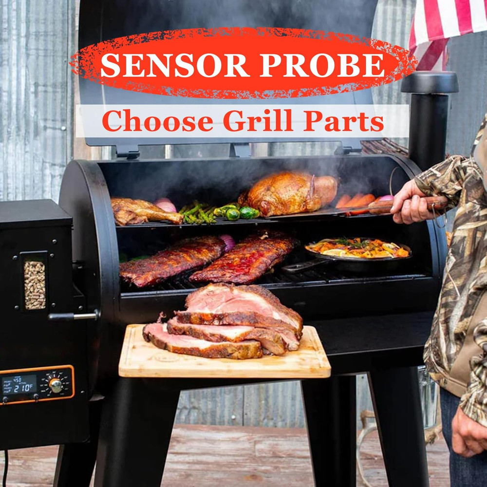 Replacement RTD Temperature Probe Sensor, Compatible with Pit Boss Pellet Grill