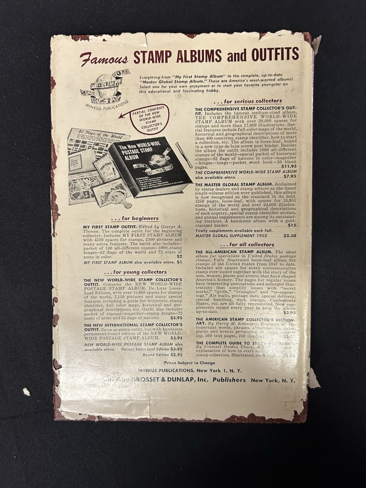 American Stamp Collector's Dictionary, by Harry M. Konweiser, HC 1949