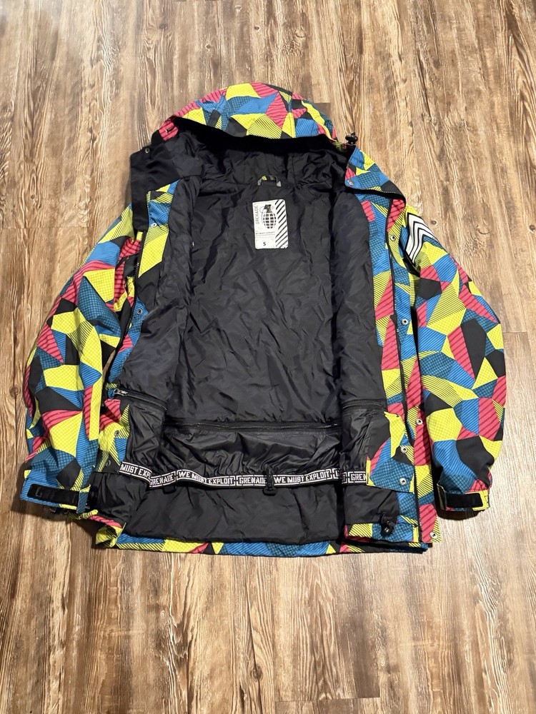 Grenade Men’s Ski Jacket Abstract Multicolor