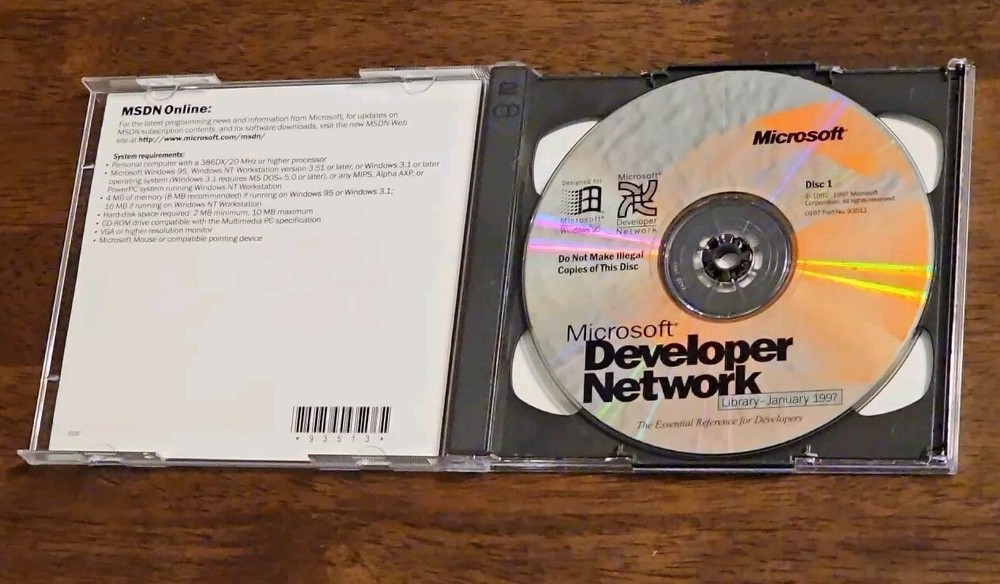 Microsoft Developer Network Library January 1997