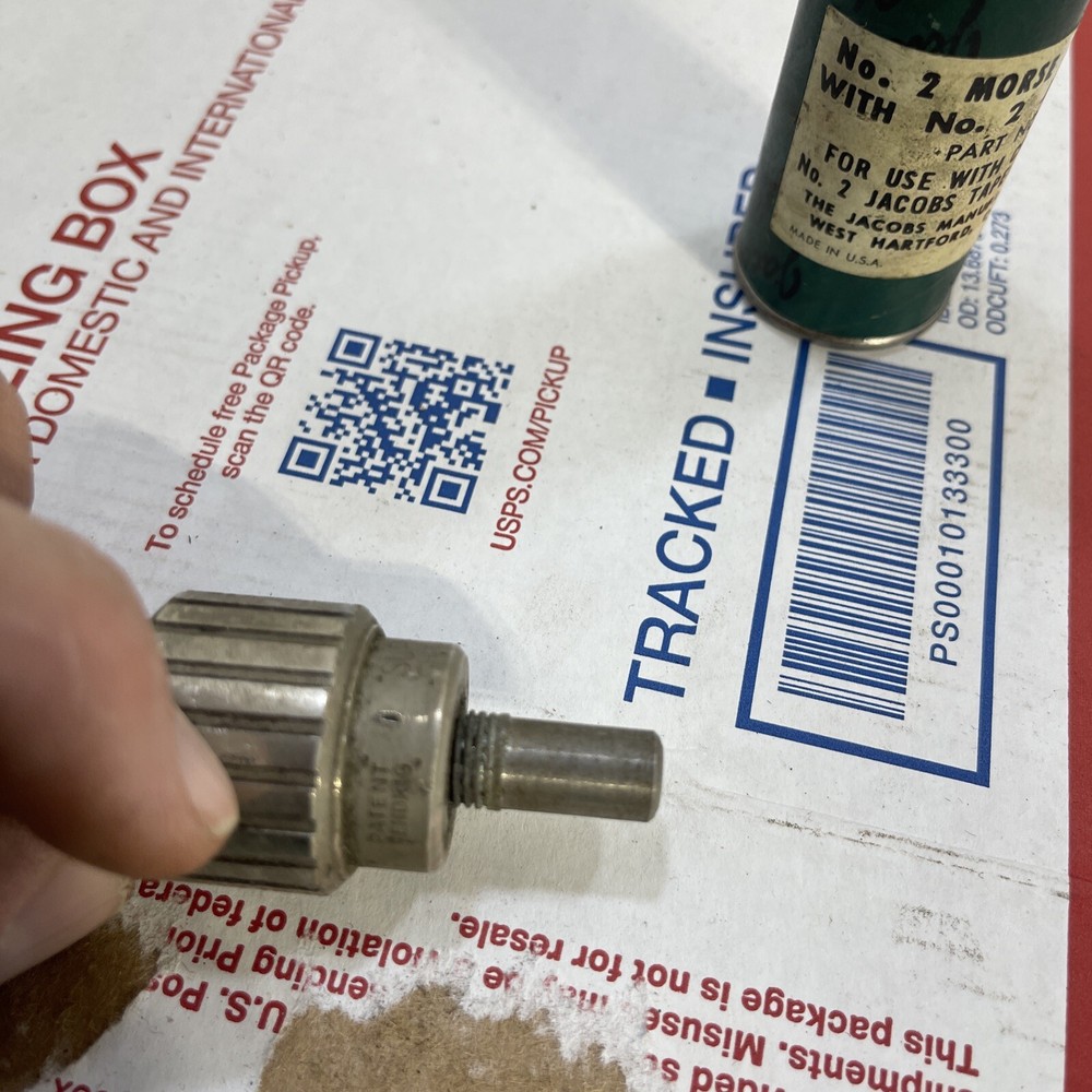 Jacobs Arbor A0202 #2 Morse Taper Vintage