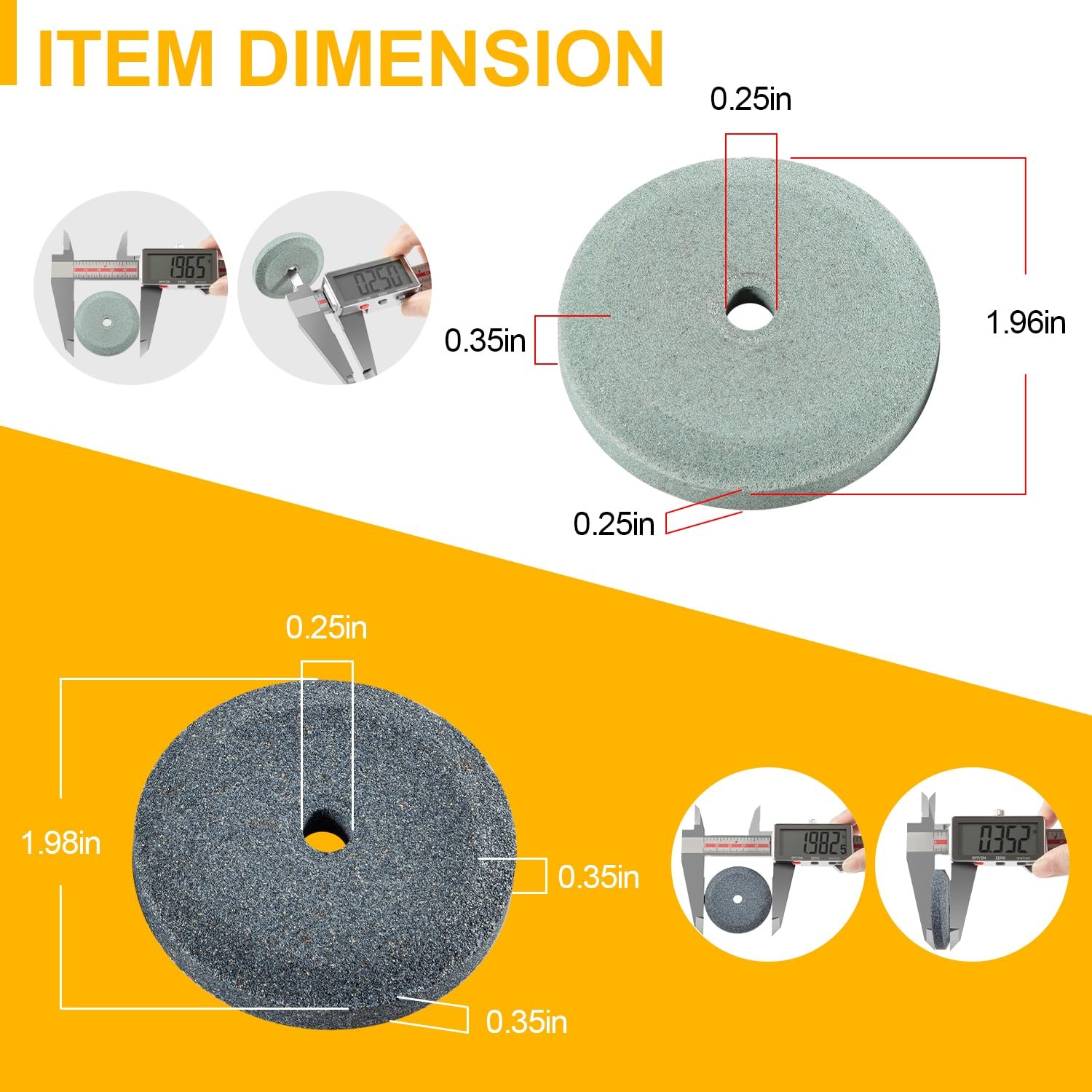 Sharpening Stone For Bizerba Slicers All Models, Grinding and Truing Stone Set