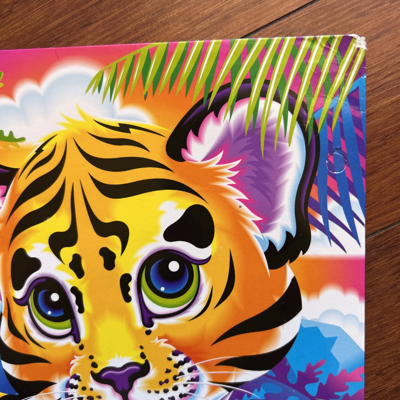 LISA FRANK ‘Forrest’ Baby Tiger Cub Pocket Portfolio Folder