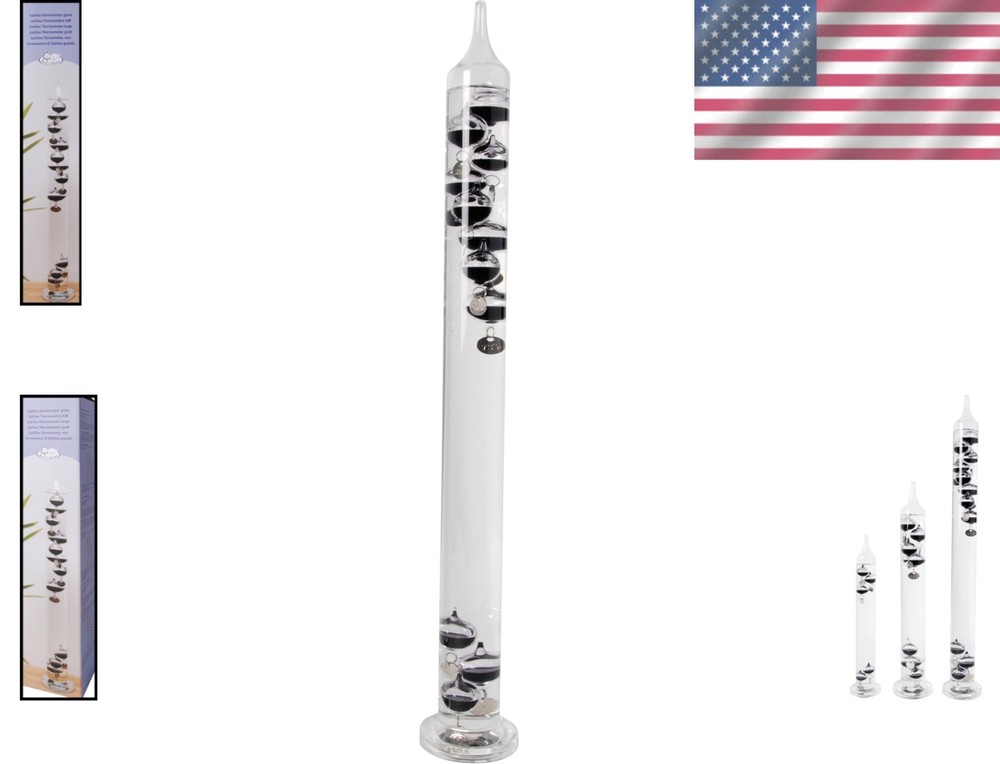 Classic Galileo Thermometer - Reusable, Wipe Clean