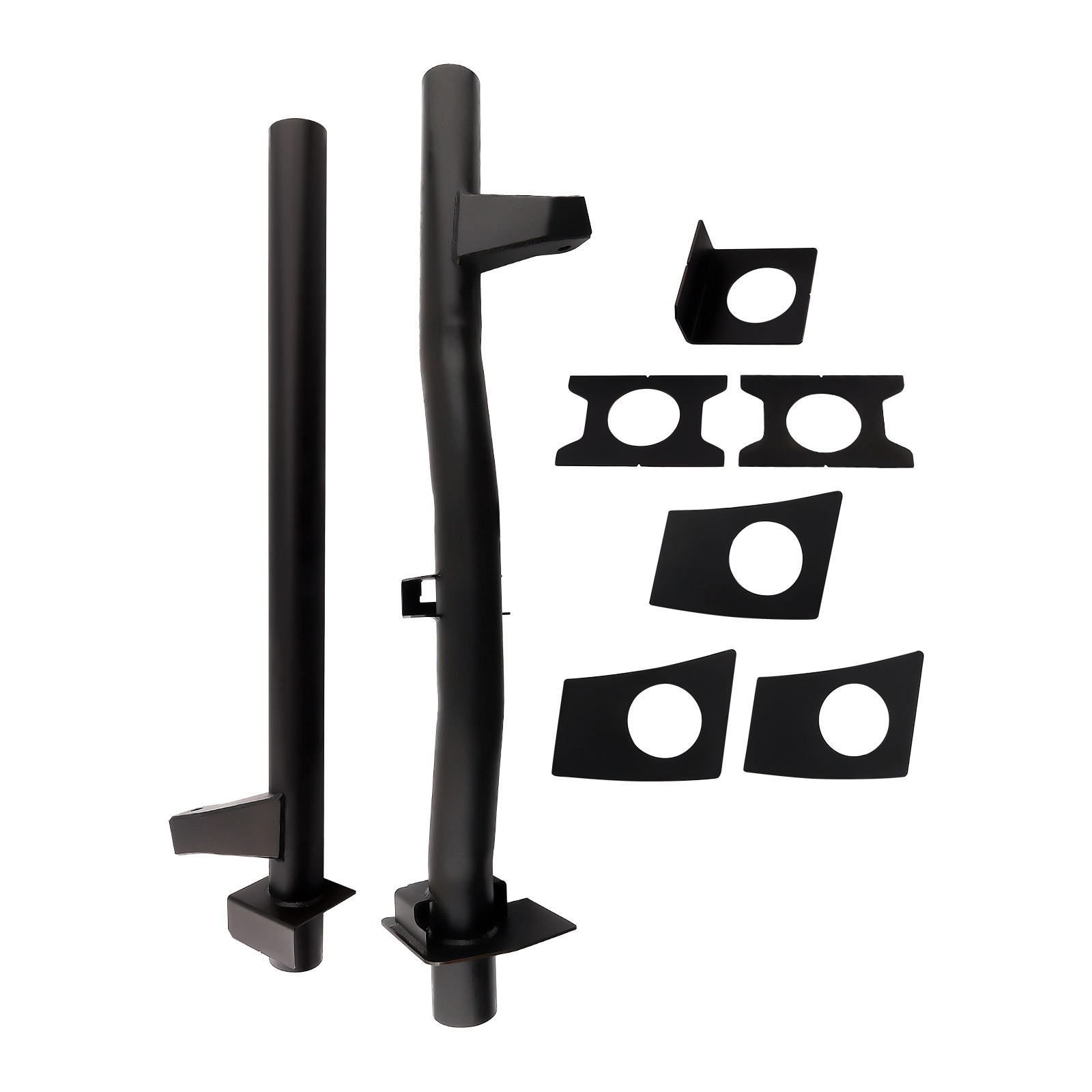 Rear Tank Support+Rear Shock Mount Crossmember Kit For Chevy Silverado/GMC 07-14