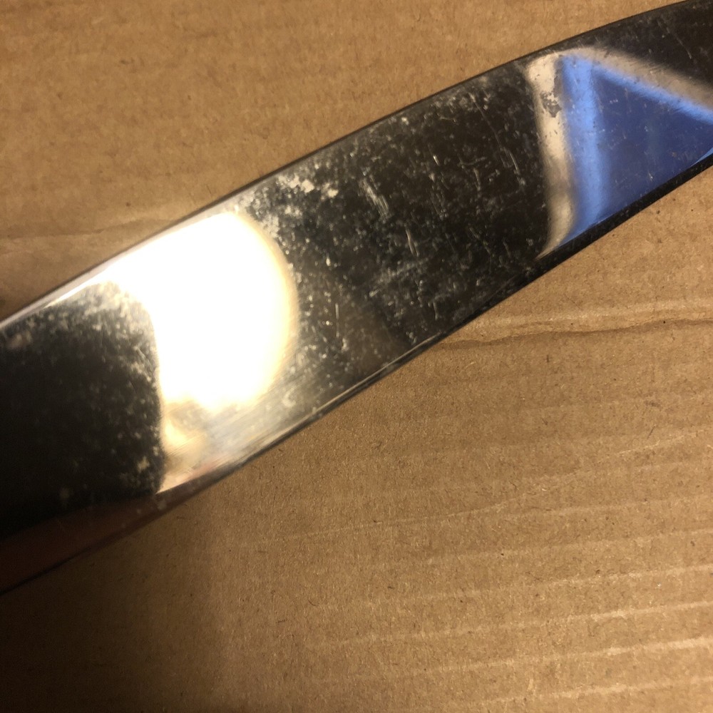 WW2 USN U.S. NAVY Kings Pattern table Knife WWII silver Plate