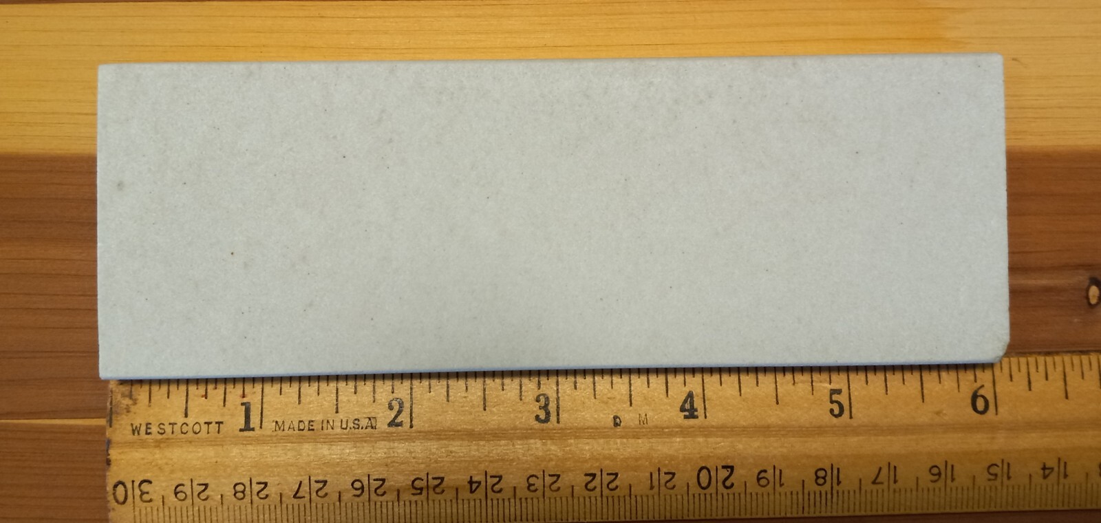 6"x 2"x 1/2" Hard Arkansas Oilstone, Natural Whetstone, Knife Sharpening Stone