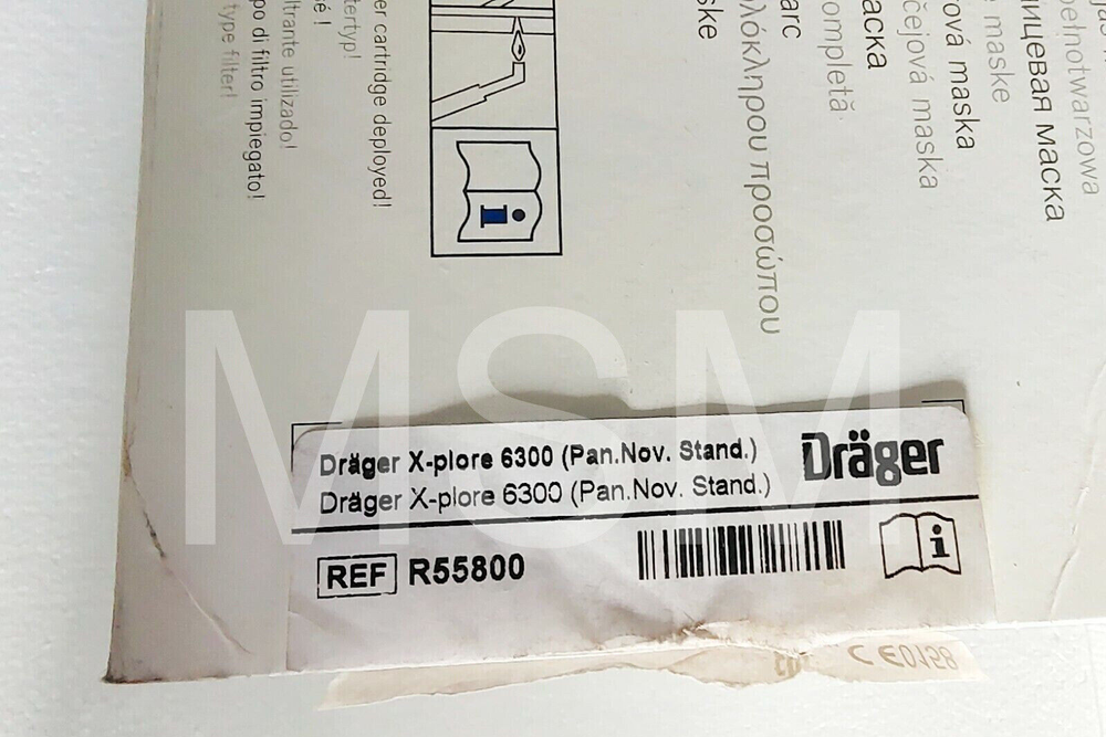 DRAGER X-PLORE 6300 FULL FACE MASK