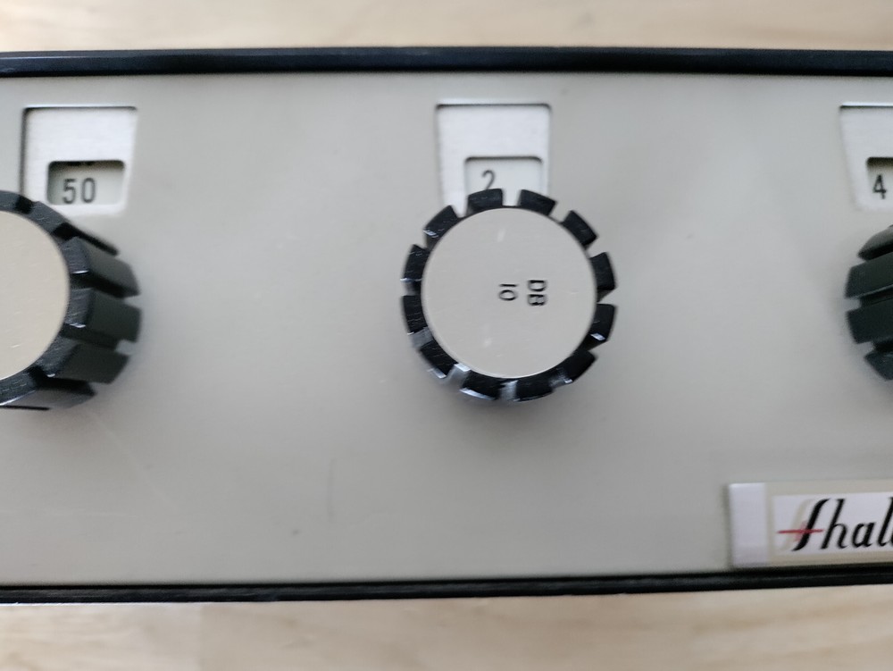 Shallcross RF Attenuator Model 8842 BM