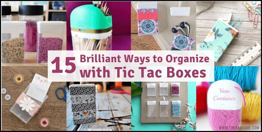 15 Large Empty Tic Tac Containers - Storage - Bead - Spice - Lego - Organizer