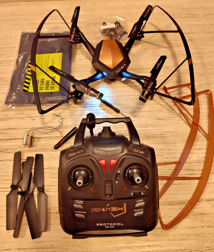 Dronium 3x Protocol New York UAV UAS Drone. **See description**