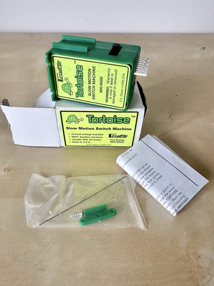 Circuitron Tortoise 800-6000 Slow Motion Switch Machine NEW