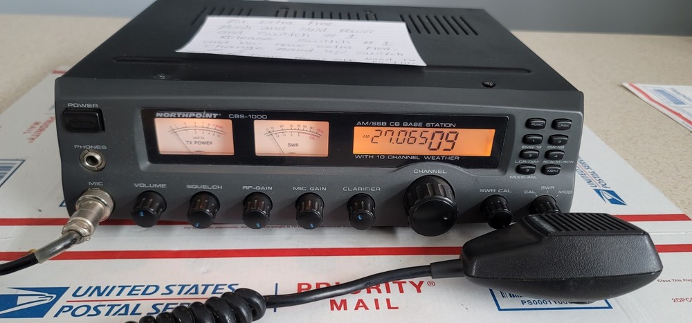 CB BASE RADIO NORTHPOINT CBS 1000 AM SSB