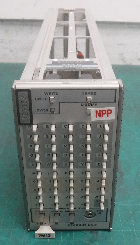 Tektronix 7M13 Readout Unit Plug In