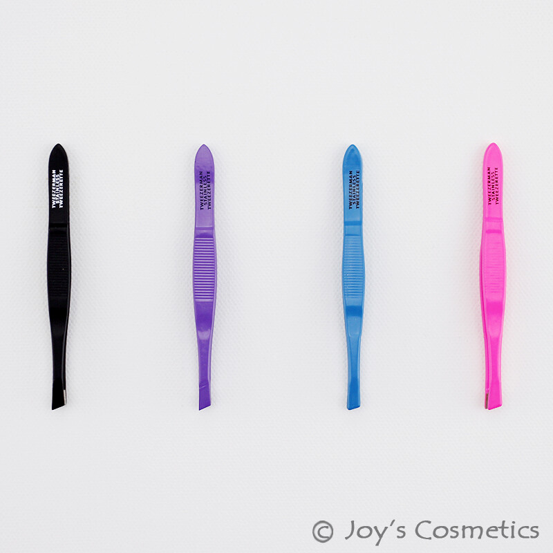 1 TWEEZERMAN Point Slant Tip Tweezerette Tweezers "Pick Your 1 Color"  *Joy's*