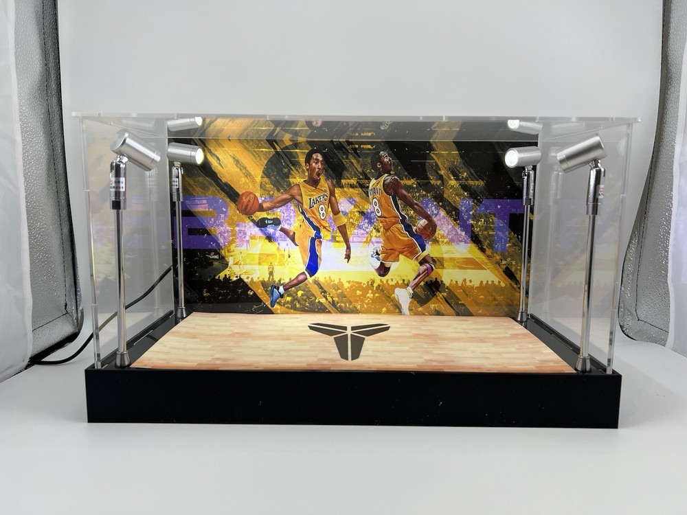 Kobe Bryant Custom 2-3 Card PSA Display Case W/ LED Lights