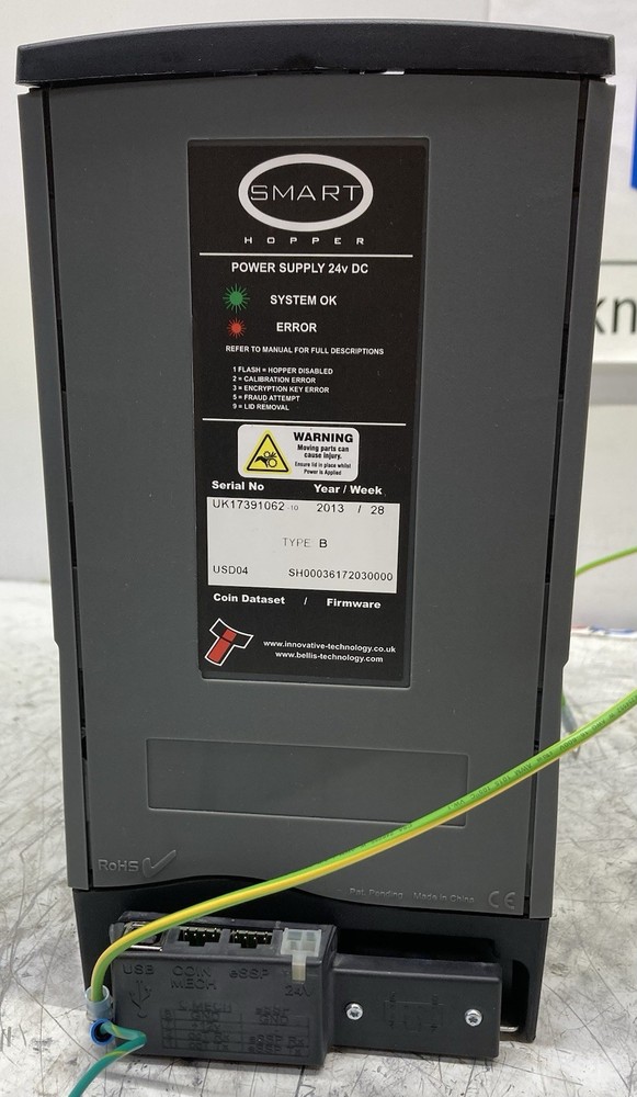 ITL NV200 SMART PAYOUT SMART COIN HOPPER COMESTEROGROUP RM5 VALIDATOR UNTESTED