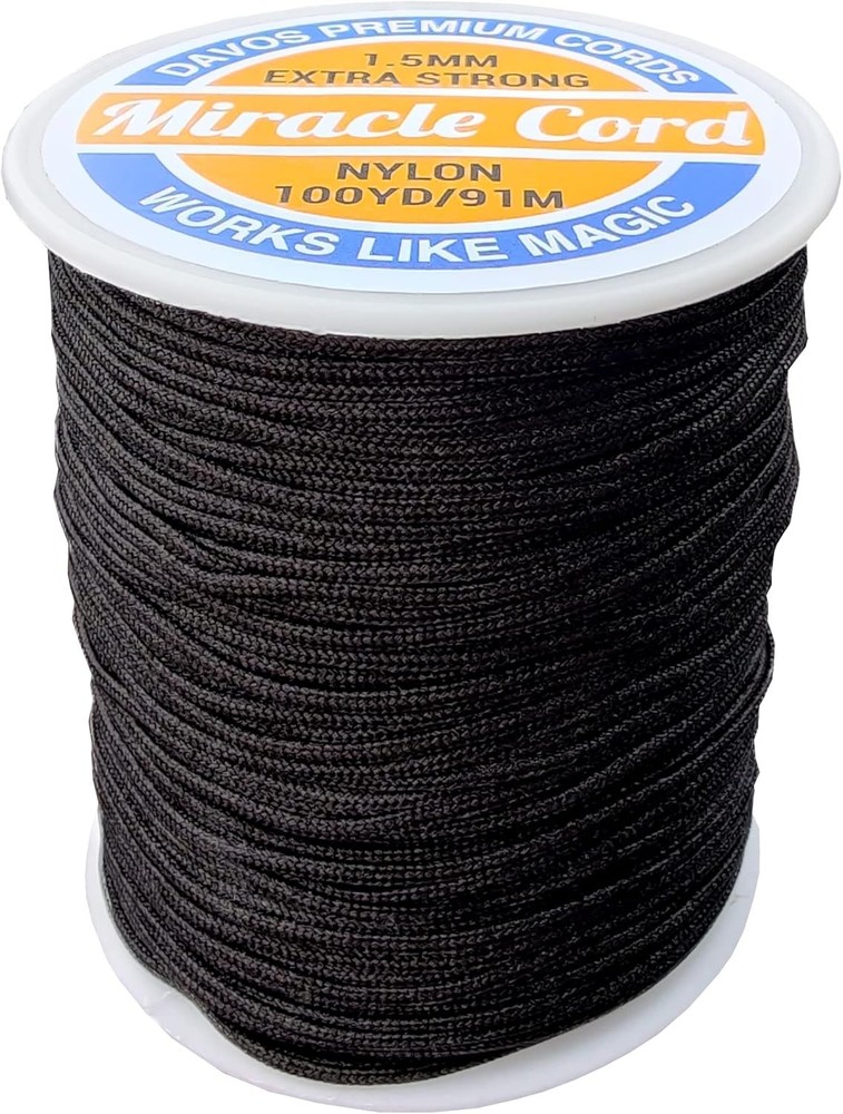 1.5mm Nylon Cord Multi-Use Extra Strong Braided String Thread for Wind-Chime Rep
