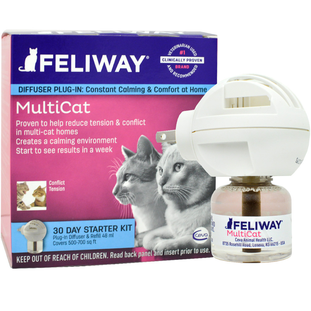 Feliway Multi Cat Plug-in Diffuser & Refill