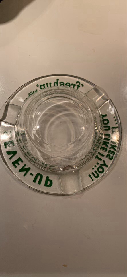 7up Vintage Ashtray