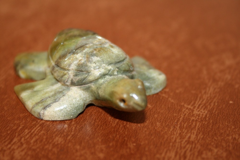 Carved Stone Turtle