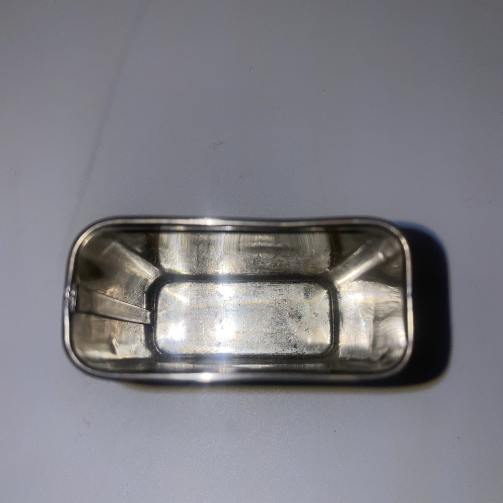 WW2 ERA US Armed Forces Metal Cigarette Ration Pack Case Corps Engineer Chemical