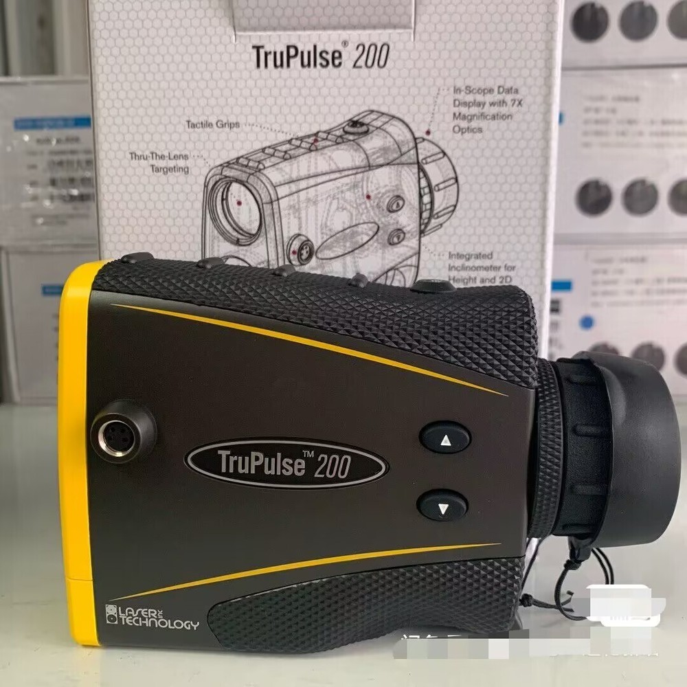 //Laser Technology TruPulse 200 Laser Rangefinder new black/b