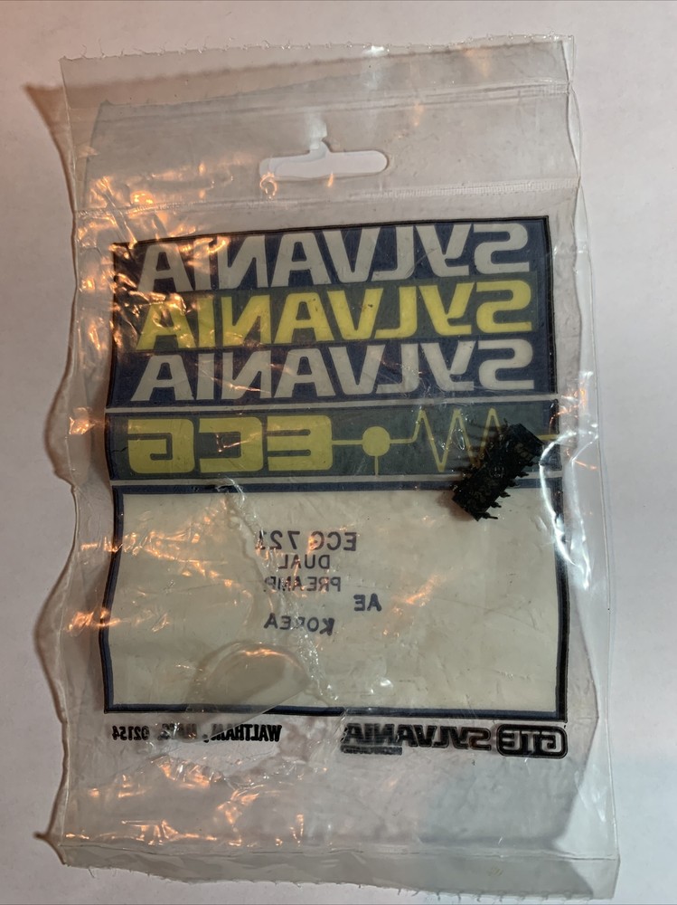 ECG721 INTEGRATED CIRCUIT SYLVANIA