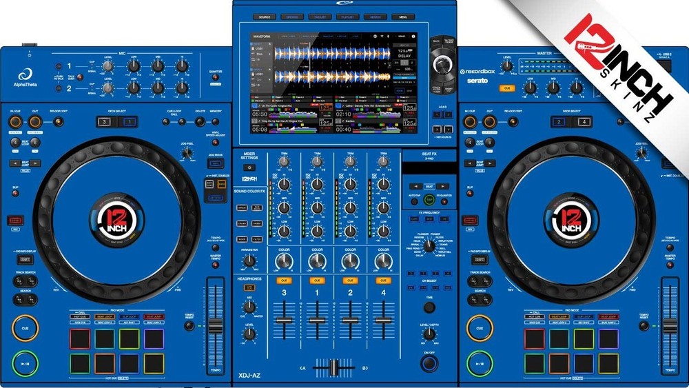 AlphaTheta XDJ-AZ Skin - Blue