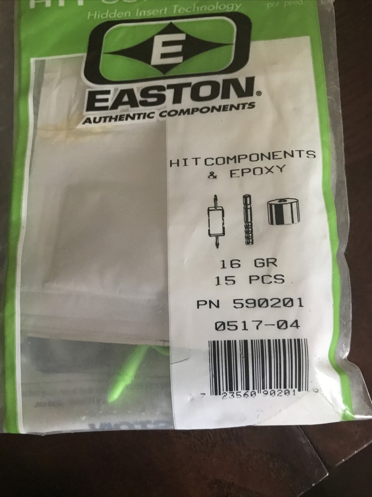 ST Hit Components Easton Authentic Components HIT Components Epoxy 16 GR 15 PCS