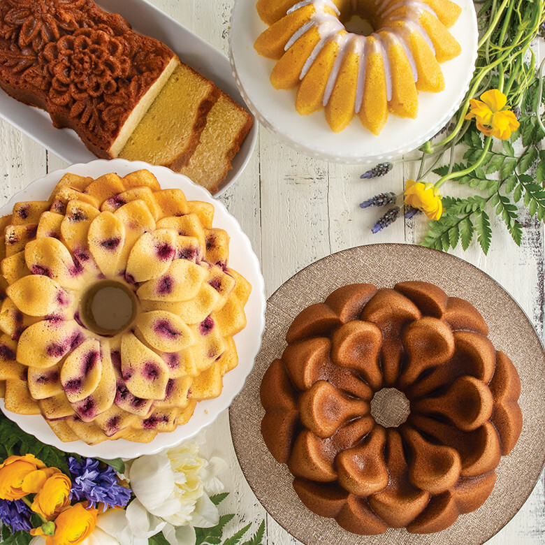 Nordic Ware Wildflower Loaf Pan