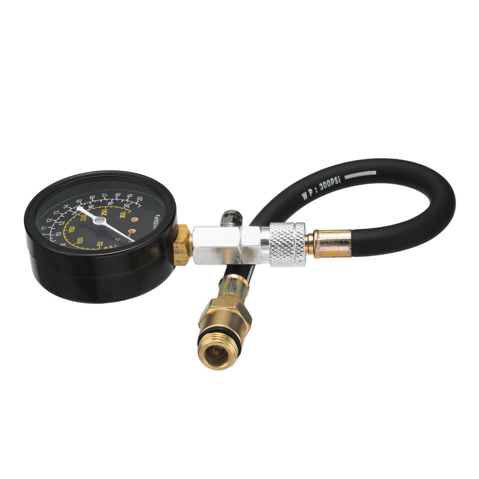 0-300PSI Engine Cylinder Compression Gauge Tester Kit Engine Compression Tester