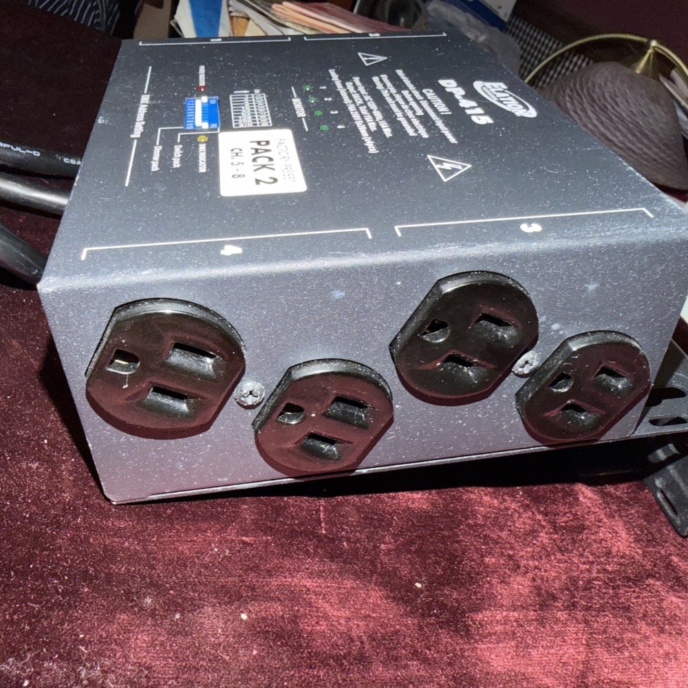 Elation DP-415 4-Channel Dimmer/Switch Pack CG01XGL