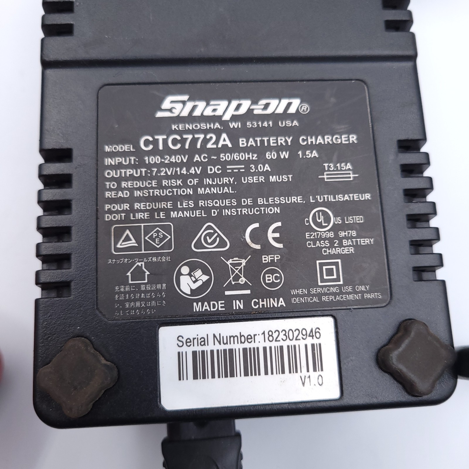 Snap-on Tools 3/8 Drive 14.4v Cordless Impact CT761A 2x Batteries & Charger