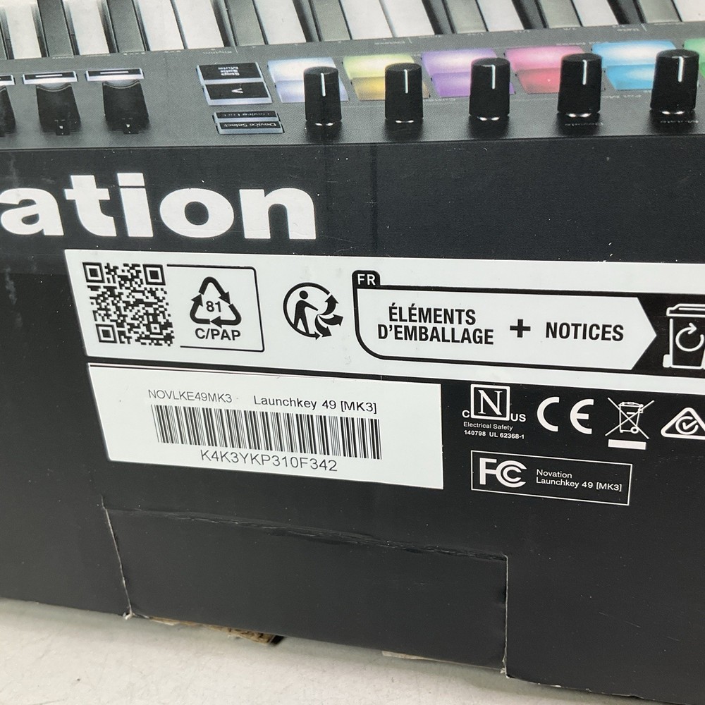 Novation Launchkey 49 MK3 Midi Controller Keyboard With Ableton Live