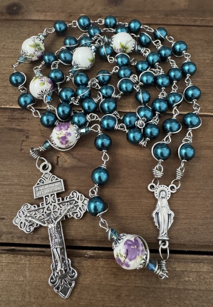 Unbreakable Rosary, Miraculous Catholic Rosary -Handmade