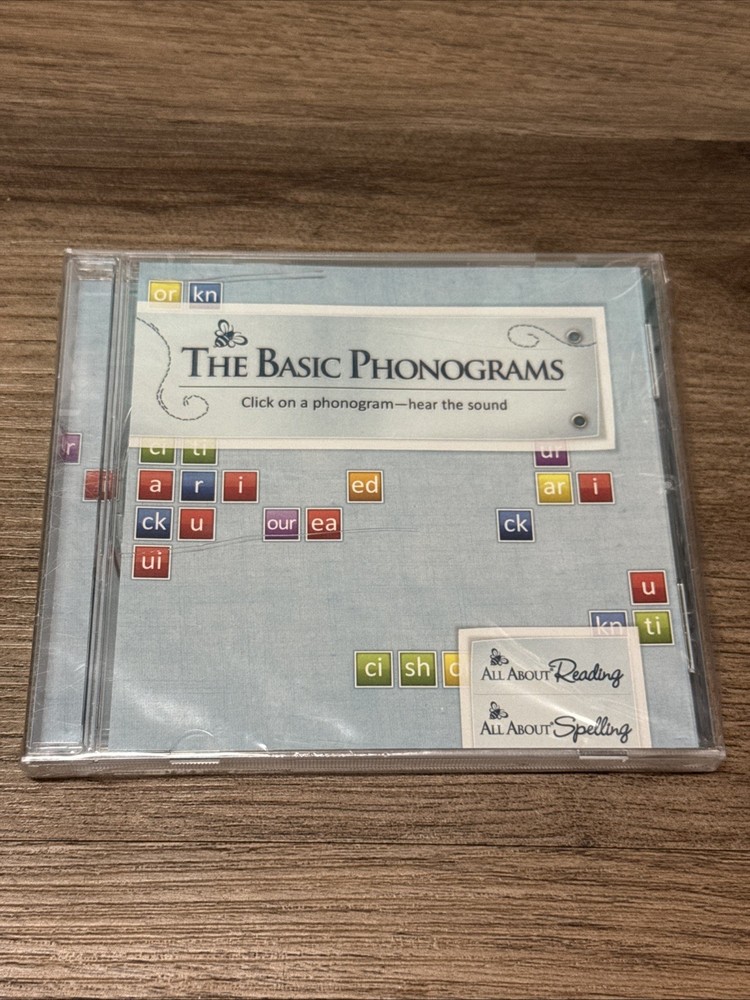 NEW The Basic Phonograms All About Learning CD-ROM Reading Spelling Pronunciatio