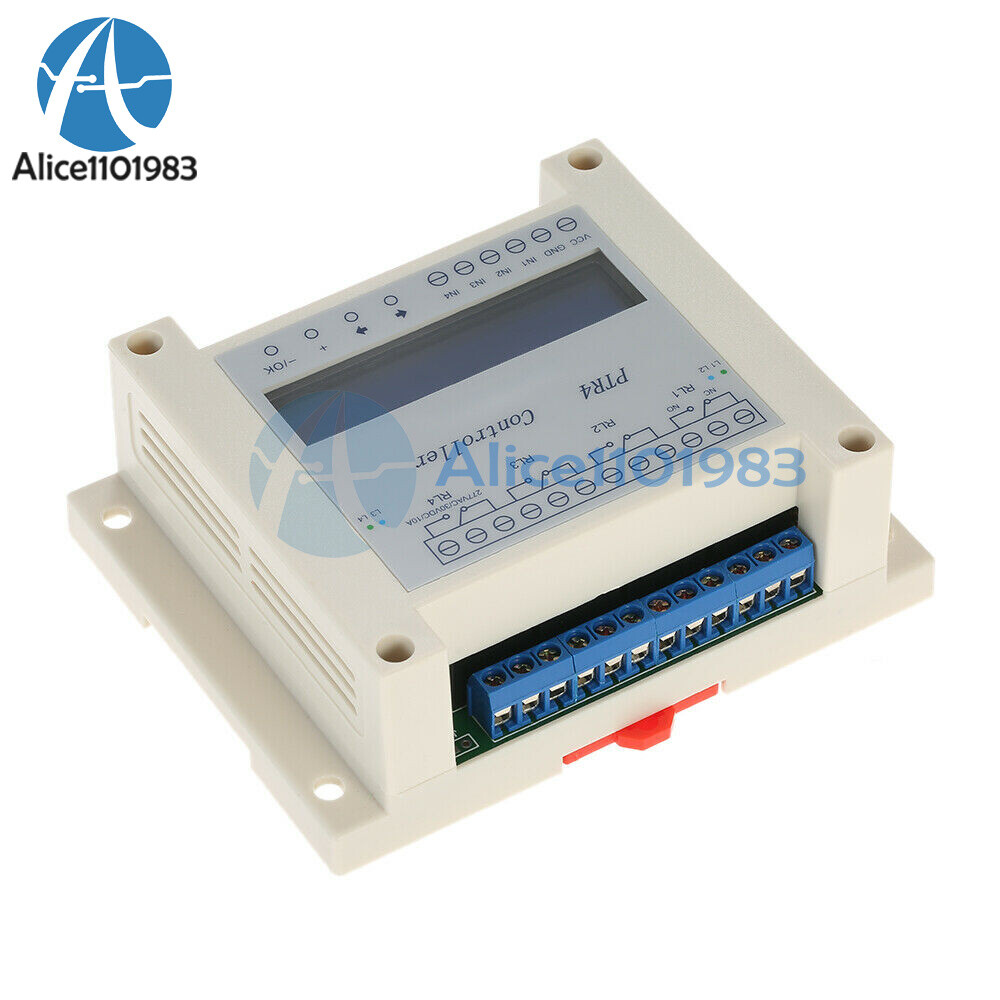 4 Channel Programmable Digital Time Relay Timer Controller Delay Switch Module